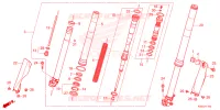 FOURCHE pour Honda CRF 250 RX de 2025