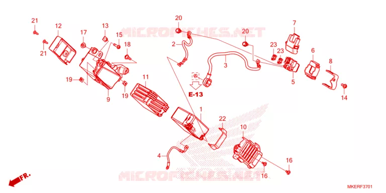 BATTERIE Honda MOTO 450 CRF 2025  CRF450RWES