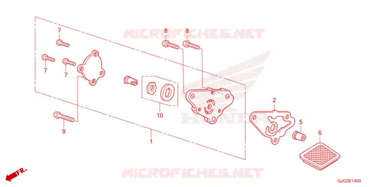 POMPE A HUILE Honda MOTO 50 CRF 2025  CRF50FS