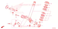 AMORTISSEUR DE DIRECTION pour Honda CT 125 TRAIL de 2024