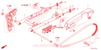 BRAS OSCILLANT pour Honda CT 125 TRAIL de 2024