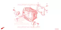 CYLINDRE pour Honda CT 125 TRAIL de 2024