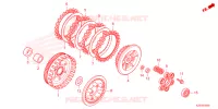 EMBRAYAGE pour Honda CT 125 TRAIL de 2024