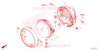PHARE pour Honda CT 125 TRAIL de 2024