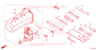 TOOL/TOOL BOX pour Honda CT 125 TRAIL de 2024