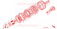 EMBRAYAGE pour Honda NSR 125 R de 1995