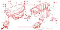 FILTRE A AIR pour Honda NSR 125 R de 1995
