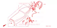 SELLE pour Honda NSR 125 R de 1995