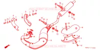 SILENCIEUX D'ECHAPPEMENT pour Honda NSR 125 R de 1995