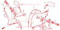 COMMODO   LEVIER   CABLE pour Honda NSR 125 R de 1996