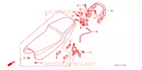 SELLE pour Honda NSR 125 R de 1996