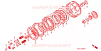 EMBRAYAGE pour Honda NSR 125 R de 1995