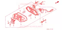 FEU ARRIERE pour Honda NSR 125 R de 1995