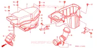 FILTRE A AIR pour Honda NSR 125 R de 1995