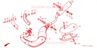 SILENCIEUX D'ECHAPPEMENT pour Honda NSR 125 R de 1995