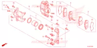 ETRIER DE FREIN AVANT pour Honda PIONEER 700 M2 de 2025