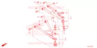 TRIANGLES AVANT pour Honda PIONEER 700 M2 de 2025