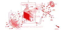 RADIATEUR pour Honda SH 150 de 2013