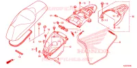 SELLE   COFFRE pour Honda SH 150 de 2013