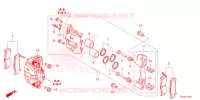 ETRIER DE FREIN AVANT pour Honda TALON 1000 X de 2024