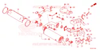 SILENCIEUX D'ECHAPPEMENT pour Honda TALON 1000 X de 2024