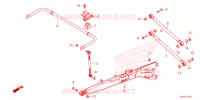TRIANGLES   BARRE ANTI ROULIS pour Honda TALON 1000 X de 2024
