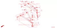 TRIANGLES AVANT pour Honda PIONEER 700 M2 DELUXE de 2025