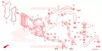 RADIATEUR D'HUILE pour Honda PIONEER 700 M2 FOREST de 2025