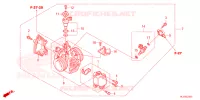 CORPS DE PAPILLON pour Honda PIONEER 700 M4 FOREST de 2025