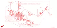CORPS DE PAPILLON pour Honda PIONEER 700 M4 FOREST de 2025
