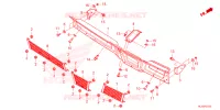 UNDER DASH STORAGE pour Honda PIONEER 700 M4 FOREST de 2025
