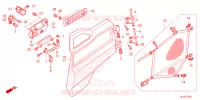 REAR DOOR pour Honda PIONEER 700 M4 de 2025