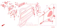REAR DOOR pour Honda PIONEER 700 M4 de 2025