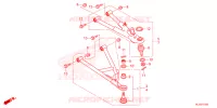 TRIANGLES AVANT pour Honda PIONEER 700 M4 de 2025