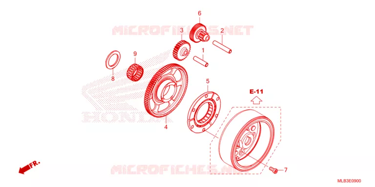 EMBRAYAGE Honda MOTO 750 HORNET 2024  CB750AP