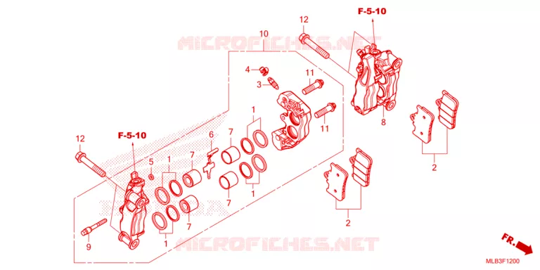 ETRIER DE FREIN AVANT Honda MOTO 750 HORNET 2024  CB750AP