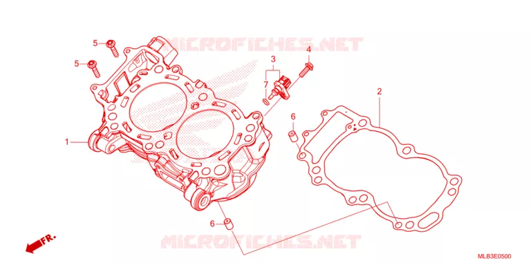 CYLINDRE Honda MOTO 750 HORNET 2024  CB750AP
