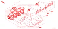 CORPS DE PAPILLON pour Honda CBR 600 RR de 2025