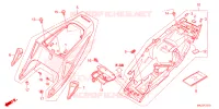 COUVERCLES LATERAUX pour Honda CBR 600 RR de 2025
