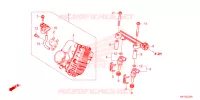 CORPS DE PAPILLON pour Honda X ADV 750 de 2024