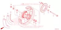 ROUE ARRIERE pour Honda XR 150 de 2025
