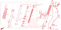 FOURCHE pour Honda XR 150 de 2025