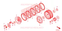 EMBRAYAGE pour Honda CBR 150 R REPSOL de 2017