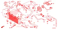RADIATEUR pour Honda CBR 150 R REPSOL de 2017