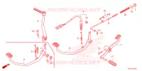 PEDALE   KICK pour Honda XRM 125 DUAL SPORT EXTREME de 2025