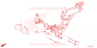 CADRE pour Honda XRM 125 DUAL SPORT de 2025