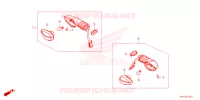 CLIGNOTANT AVANT pour Honda XRM 125 DUAL SPORT de 2025
