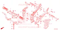 REPOSE PIED pour Honda XRM 125 DUAL SPORT de 2025