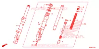 FOURCHE pour Honda ADV 150 ABS de 2020