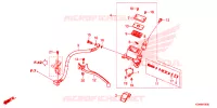 MAITRE CYLINDRE DE FREIN ARRIERE pour Honda ADV 150 ABS de 2020